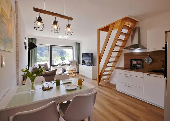 Happynest*** Mit Hallenbad Апартаменты *